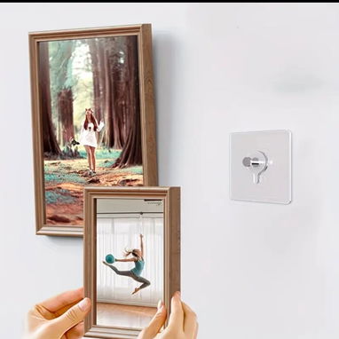 PQTE 5 Clip auto adhesivo p montaje decorativos rápido - Img 117503232