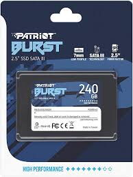 ☎ 50131123 ☎❗MENSAJERIA GRATIS 3 MESES GARANTIA❗SSD Patriot Burst SATA III 240GB de 2.5" - Img main-image-42085202