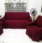 Forros de muebles rojo vino, ideales si sus muebles están deteriorados - Img 45916803