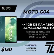 Moto g04 nuevo en caja+garantia 4+4/128 gb.Accesorios,cover,micas,cargadores y mucho +al whatsa.54741004 - Img 47991594