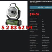 Ventilador Recargable F6 20000mAh Diseño Robusto Antigolpes VPT-0279 - Img 54486727
