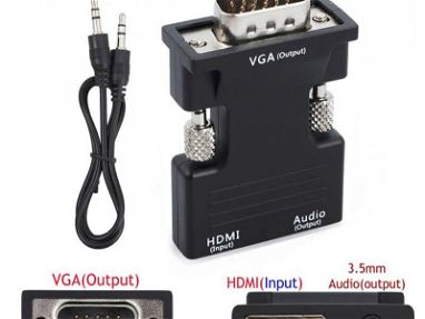 Adaptador HDMI a VGA 8 USD - Img 66632474