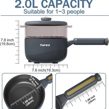 Olla eléctrica con vaporera ideal para ecoflow - Img 126169833