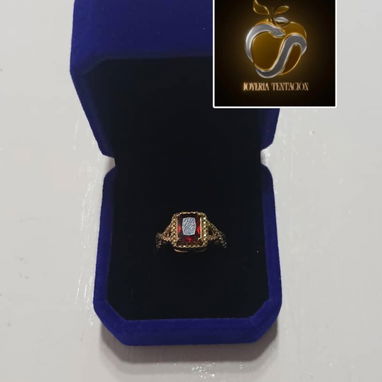 Anillos de mujer y dijes oro 10k de fabrica - Img 123668039