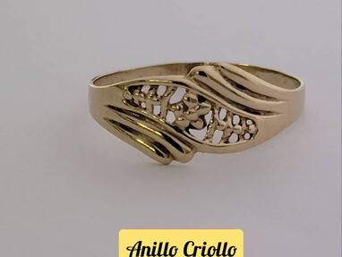 Hermosas prendas de oro algunos anillos son criollos pero super bonitos lo demás es todo original - Img 65492490