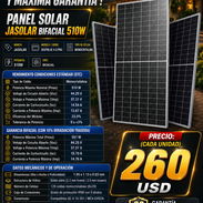 ☀️ P.S ☀️ PANEL SOLAR JA SOLAR MONOCRISTALINO BIFACIAL 510W. MENSAJERÍA FACTURA Y GARANTÍA. 📲 54833699 - Img 56945928