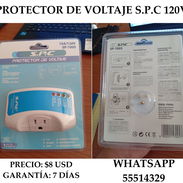 PROTECTOR DE VOLTAJE S.P.C 120V, ENTREGA DE FACTURA, VARIEDAD DE PROTECTORES DE VOLTAJE, ETC - Img 55968276