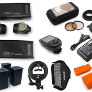Kit de flashes completo profesional ideal para fotógrafos - Img 55249290