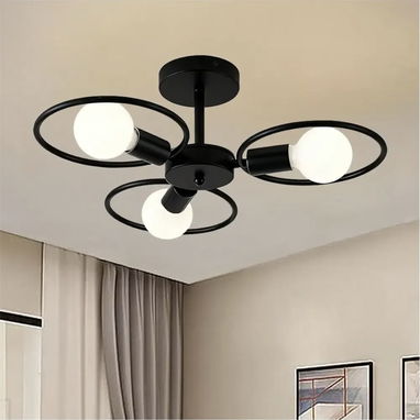 Lamparas de techo en forma de flor, varios colores 50usd - Img 123090702