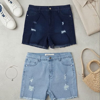 Short de mezclilla y bermudas de mujer - 5/10