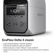 ⚡Eco Flow Delta 3 Calssic 1024WH⚡ 850✨ transporte gratis y 7 días de garantía ✅ - Img 55847213