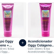 Champú + Acondicionador de Biotina - Colágeno OGGY. Libre de sulfatos. - Img 56269807