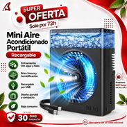 MINI AIRE ACONDICIONADO PORTÁTIL RECARGABLE - Img 57242804