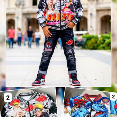 Chaquetas temáticas y de mezclilla para niños y niñas - 4/6