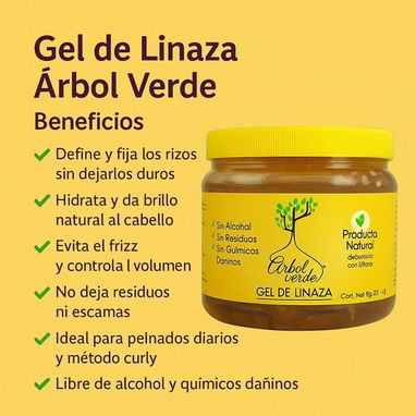 Gel d Linaza para el cabello - 2/3