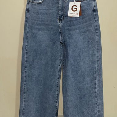 Pantalones de mezclilla para mujer , tela elastizada y gruesa - Img 125387352