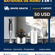 Batidora de mano 3 en 1, batidora portátil y molinillo de café - Img 56213778