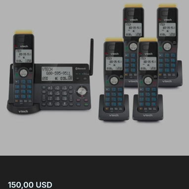 Telefonos inalambricos, de 1, 2, 3 ,4 y 5 bases - Img 125027336