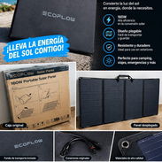 Panel solar portátil de ecoflow original nuevo con todo - Img 58144892
