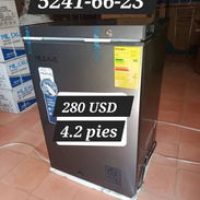 NEVERA MILEXUS DE 4.2 PIES COLOR GRIS EN $280 USD - Img 57370188