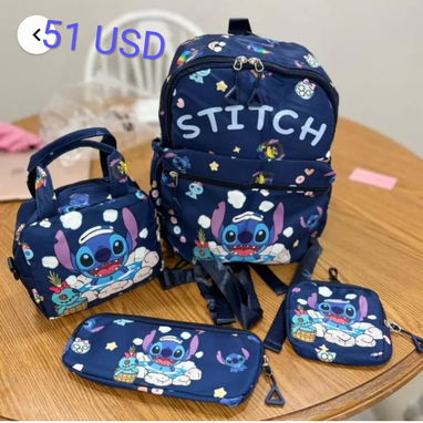 ​💎✨Línea Exclusiva Mochilas y merenderos Importada de USA 🇺🇸 Calidad Garantizada (¡Stock Limitado!) - 9/10