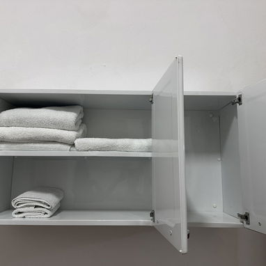 Estantes blancos de aluminio para la pared - 2/2