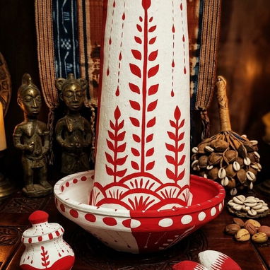 ✨🌾ORICHAOKO ARTESANAL - PIEZAS RELIGIOSAS HECHAS A MANO - ARTE ASHÉ 🖌️🌿 - Img 123273475