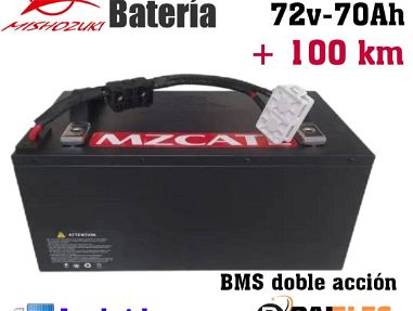 Batería Mishozuki de 72V 70A +100km  Nuevo - Img 65843134