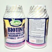 Biotina con Colágeno Hidrolisado, Magnesio, Vitamina C y Ácido Hiauronico - Img 55163581