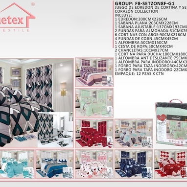 🛌Juegos de edredones de ✅Set de 24 piezas 🏷️$90 usd 🚚Mensajería disponible - Img 123979284