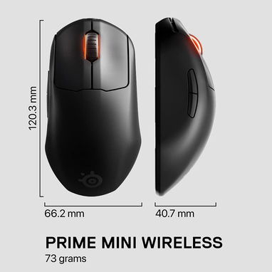 🎮 MOUSE GAMING INALAMBRICO STEELSERIES PRIME ESPORTS 18K CPI, ULTRALIGERO, SENSOR PRO – ENVÍO DISPONIBLE + GARANTIA - Img 108152548
