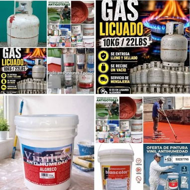 Pinturas para casas y gas licuado - Img 124288692