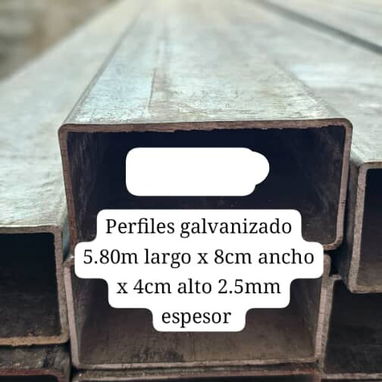 Oferta en rebaja tejas de 385×1.05en 11 mil., perfiles cuadrados ,garbanizados de 6 mt., angulares de 3y 6 mt., etcétera - Img 121378014