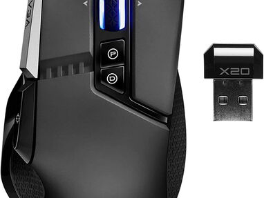 ❗ Mouse inalámbrico racargable EVGA X20 Gamer Gaming RGB - Img main-image
