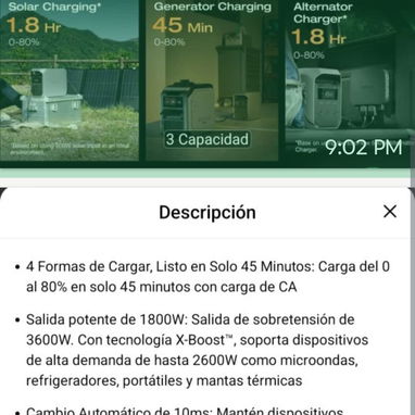 Estación de Energía Portátil – 4 Opciones de Carga - 2/2