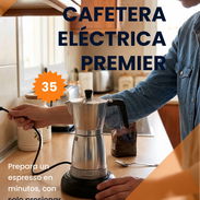 ☕✨ Disfruta del auténtico sabor del espresso italiano en segundos con la Cafetera Premier Eléctrica de Aluminio - Img 56052106