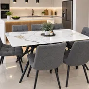 Mesa más sillas de 6 plazas para cocina comedor - Img 58332849