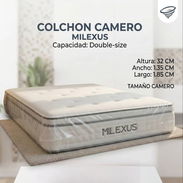 COLCHON CAMERO AL VACIO MILEXUS 32CM ALTURA:180USD - Img 55759908