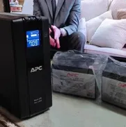 °-Backup APC PRO 1300VA - Pantalla Digital - 10 Tomas de Corriente - 110V - Equipo de Minimo Uso - 2 Baterias New APC - Img 48687475