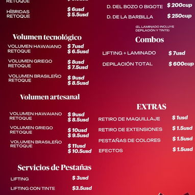 Servicios de cejas y pestañas en Boyeros - Img 120771259