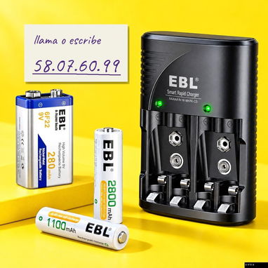 Cargador Pilas Baterias - 3/3