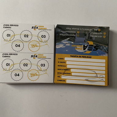 Tarjetas de presentacion/ tarjetas de fidelidad/ tarjetas de agradecimiento/ tarjetas para negocios - 3/6