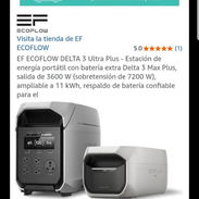 Ecoflow Delta 3 ultra plus + Batería extra de Delta 3 max plus salida de 3600W sobretencion de 7200 W con mensajería - Img 55877476