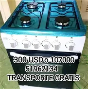 Cocina de gas de 4 hornillas con horno - Img 45821155