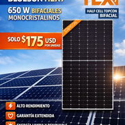 Panel solares BLUESUN HEX7 650W bifaciales monocristalinos. - Img 55830252