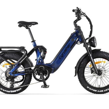 Cyrusher KommodaPro 52V 20Ah Open Frame 20" Urban Full Suspension EBike - 6/8