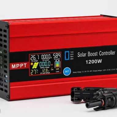 CONTROLADOR SOLAR MPPT 30 AMPERES UNIZUKI Y MPPT UNIZUKI BOOSTER 1200 WATTS 30 AMPERES - 5/5