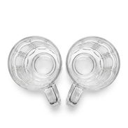 Juego de dos tarros cerveceros - Libbey/Crisa - Modelo 5092 (16 oz) - Img 55496853