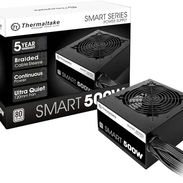 Fuente Thermaltake de 500w y 40A, Certificada 80plus, Smart Series. Nueva en caja. - Img 56918579