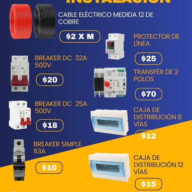 Complementos para kits solares - 10/10